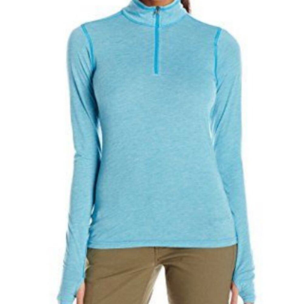 SHERPA ADVENTURE GEAR Women's Vayu Zip Tee Size M